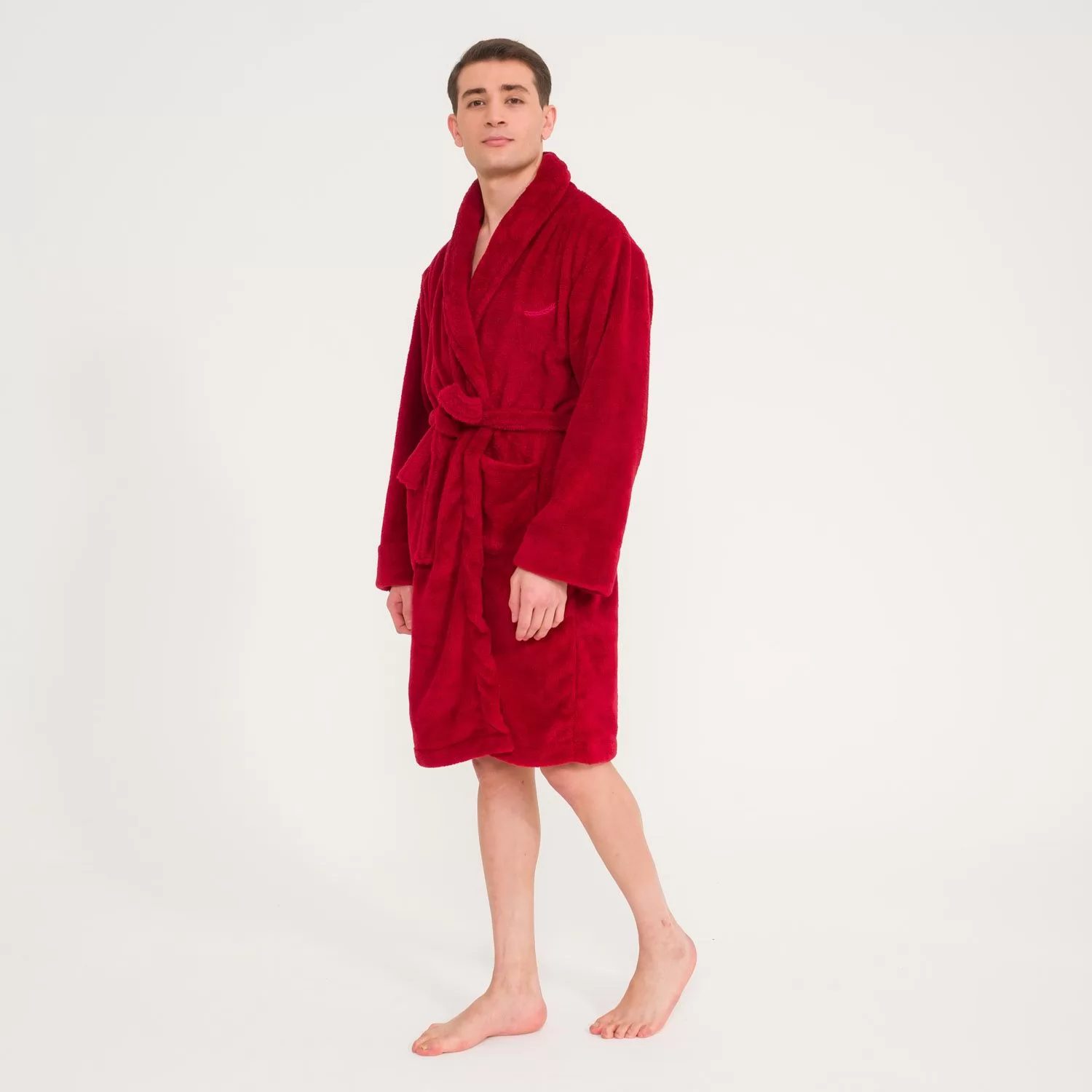 Erkek Şal Yaka Bordo